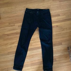 J Crew black denim stretch